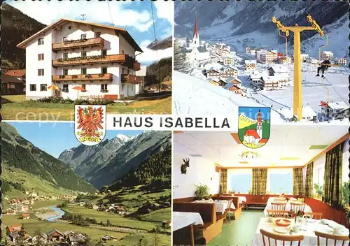 Soelden oetztal Haus Isabella Wintersportplatz oetztaler Alpen Kat. Soelden