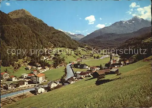 Soelden oetztal mit Brunnenkogel Noederkogel Kat. Soelden