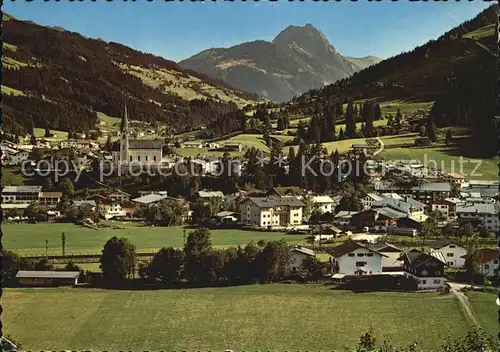 Kirchberg Tirol mit Grossen Rettenstein Kat. Kirchberg in Tirol