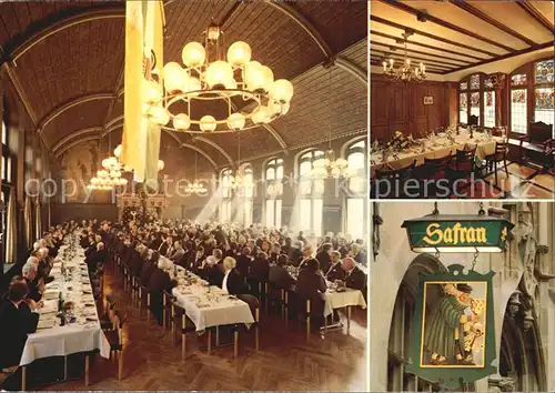 Basel BS Restaurant Safran Zunft Kat. Basel