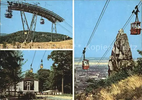 Thale Harz Schwebebahn zum Hexentanzplatz Kat. Thale