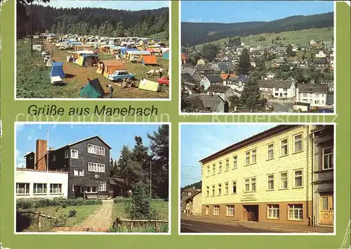 Manebach Camping Ferienheime Kat. Ilmenau