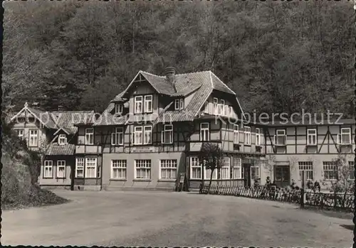 Treseburg Harz FDGB Erholungsheim Luppbode Kat. Treseburg