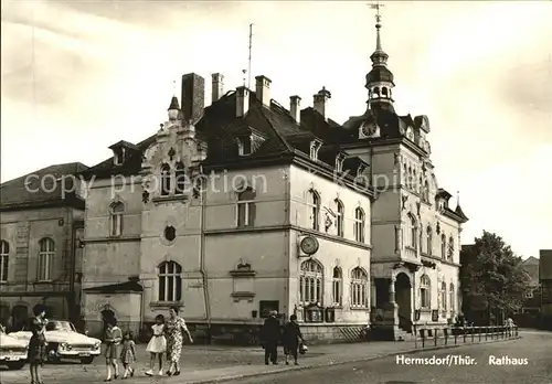 Hermsdorf Thueringen Rathaus Kat. Hermsdorf Thueringen