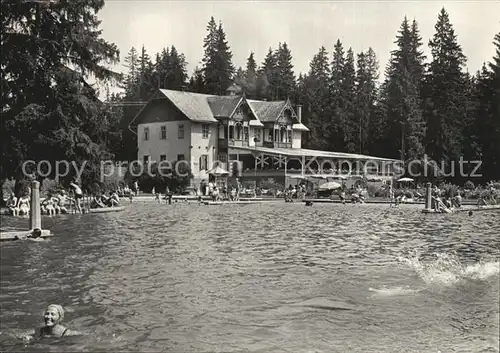 Vysne Ruzbachy Restaurant Torysa Schwimmbad Kat. Tschechische Republik
