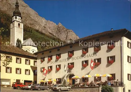 Spluegen GR Posthotel Bodenhaus Kat. Spluegen