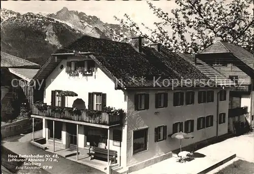 Abtenau Haus Rettenbacher  Kat. Abtenau