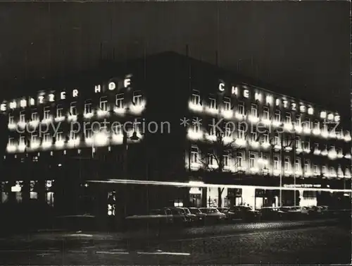 Karl Marx Stadt Hotel Chemnitzer Hof Kat. Chemnitz