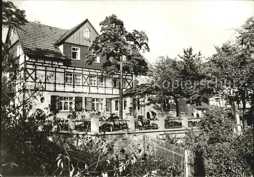 Bad Berka Berggaststaette Pensionshaus Stiefelburg Kat. Bad Berka