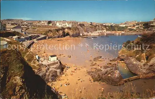 Newquay Towan Beach and the Island Kat. United Kingdom