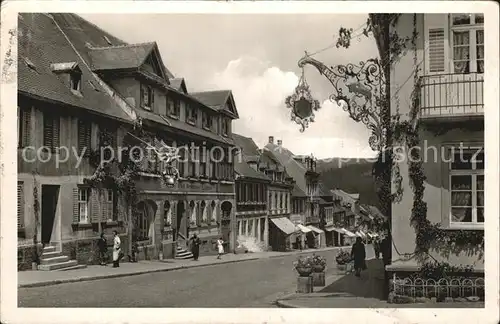 Triberg Schwarzwald Hauptstrasse Kat. Triberg im Schwarzwald