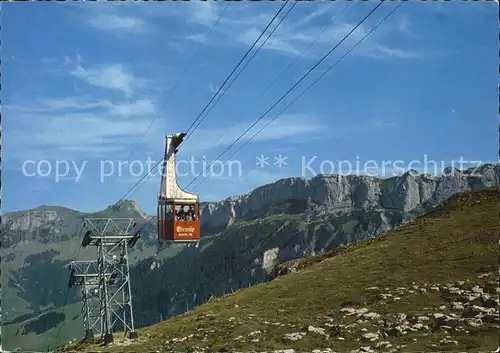 Ebenalp Luftseilbahn Wasserauen Kamor Hoher Kasten Alpsiegel Kat. Ebenalp