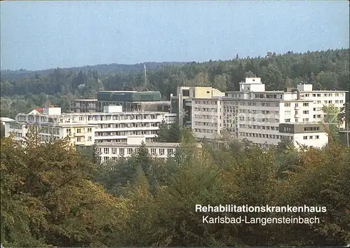 Langensteinbach Karlsbad Reha Krankenhaus Kat. Karlsbad