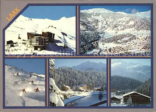 Murschetg Crap Sogn Gion Signina Happy Rancho Berghotels Winterpanorama Alpen Kat. Laax