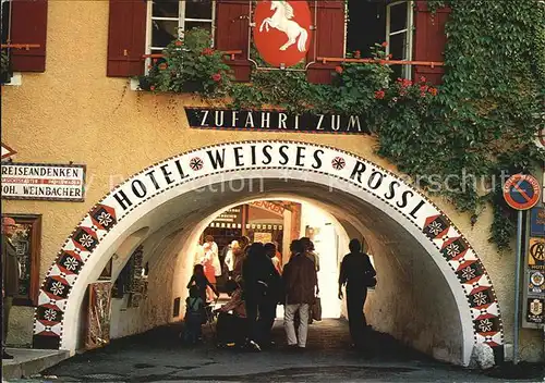 St Wolfgang Salzkammergut Hotel Weisses Roessl Kat. St. Wolfgang im Salzkammergut