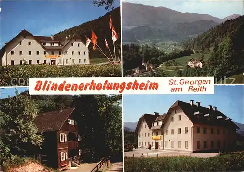 St Georgen Reith Blindenerholungsheim Landschaftspanorama Kat. St. Georgen am Reith