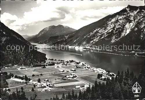 Pertisau Achensee Panorama Kat. Eben am Achensee