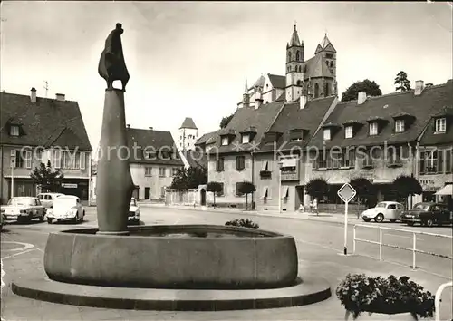 Breisach Rhein Europabrunnen Kat. Breisach am Rhein