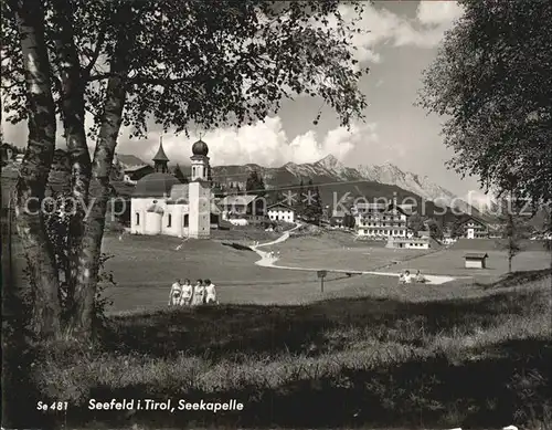 Seefeld Tirol Seekapelle Kat. Seefeld in Tirol