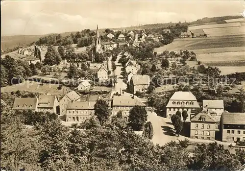 Berggiesshuebel Kneippkurbad Panorama Kat. Bad Gottleuba Berggiesshuebel