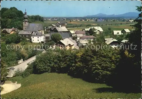 Sankt Leonhard Freistadt Kirche Ortsansicht Kat. Sankt Leonhard bei Freistadt