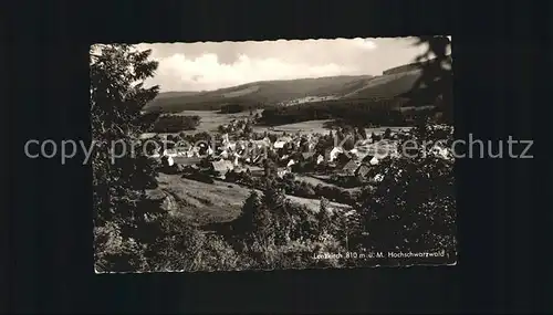 Lenzkirch Panorama Kat. Lenzkirch