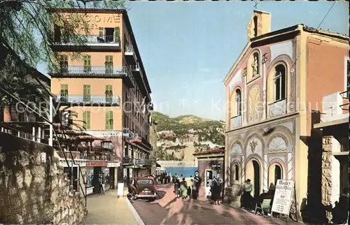 Villefranche sur Mer Chapelle St Pierre Le port et l hotel Welcome Kat. Villefranche sur Mer