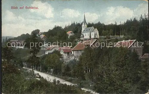 Schierke Harz Panorama Kat. Schierke Brocken