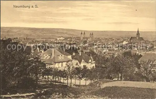 Naumburg Saale Panorama Kat. Naumburg