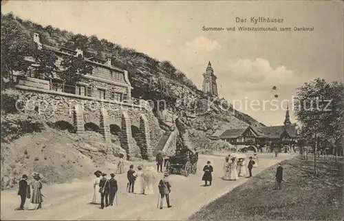 Kyffhaeuser Sommer Winterwirtschaft Denkmal Kat. Bad Frankenhausen