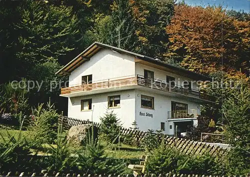Holzhausen Huenstein Haus Silberberg am Waldschwimmbad Kat. Dautphetal