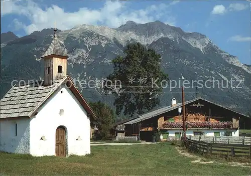 Leutasch Kapelle Kat. Leutasch Tirol