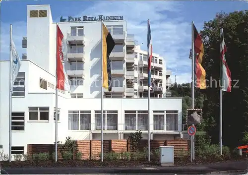 Bad Gandersheim Park Reha Klinikum Fahnen Kat. Bad Gandersheim