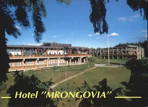 Mragowo Sensburg Hotel Orbis Mrongovia Kat. 