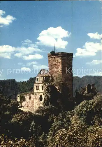 Zavelstein Burg Zavelstein im Schwarzwald Ruine Kat. Bad Teinach Zavelstein