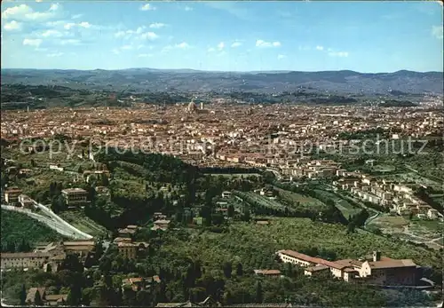 Fiesole Firenze Panorama Kat. Italien