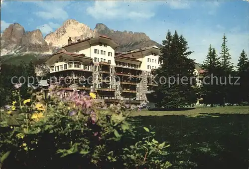 Passo Carezza Dolomiti Karersee Hotel Dolomitenstrasse Dolomiten Kat. Italien