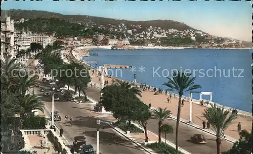 Nice Alpes Maritimes Promenade et Mont Boron Kat. Nice