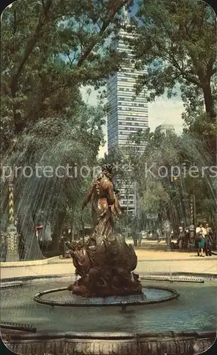 Mexico City Fuente en la Alameda Central Kat. Mexico