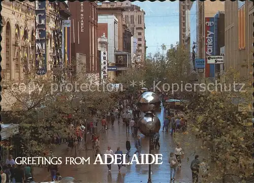 Adelaide The Rundle Mall Kat. Adelaide