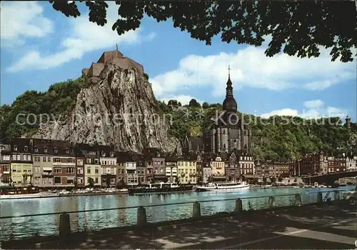 Dinant Wallonie Meuse Eglise et Citadelle Kat. Dinant