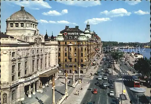 Stockholm Dramatiska Teatern och Strandvaegen Kat. Stockholm