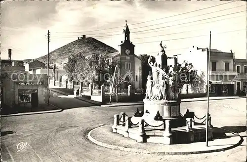 Marnia Monument aux Morts et l Eglise Kat. 