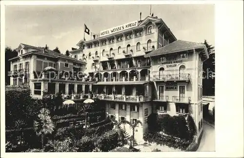Lugano Lago di Lugano Hotel Weisses Kreuz