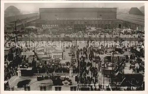 Leipzig Reichsmessestadt Technische Messe Freigelaende  Kat. Leipzig