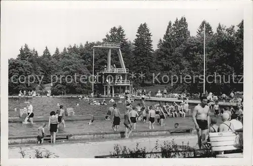 Friedrichroda Schwimmbad Kat. Friedrichroda