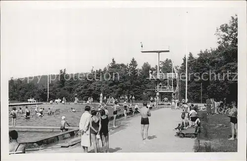 Friedrichroda Schwimmbad Kat. Friedrichroda