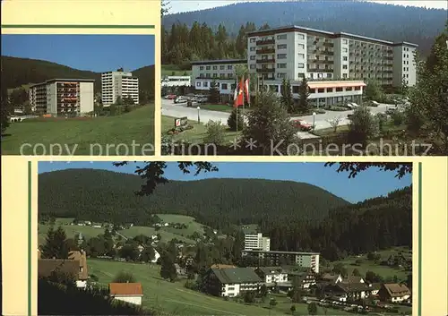 Obertal Baiersbronn Schwarzwald Sanatorium Kat. Baiersbronn