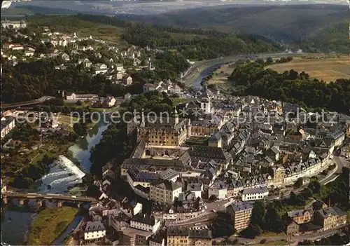 Weilburg Schlossbezirk und Altstadt Fliegeraufnahme Kat. Weilburg Lahn