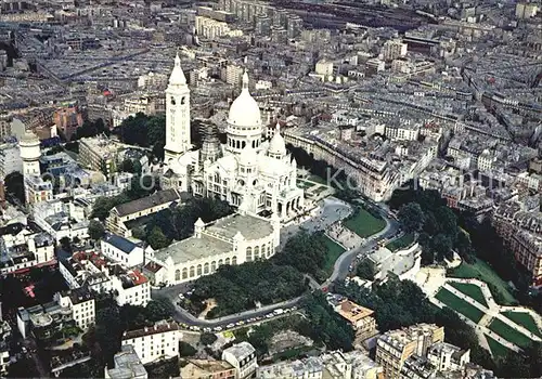 Paris Fliegeraufnahme Sacre Coeur Kat. Paris